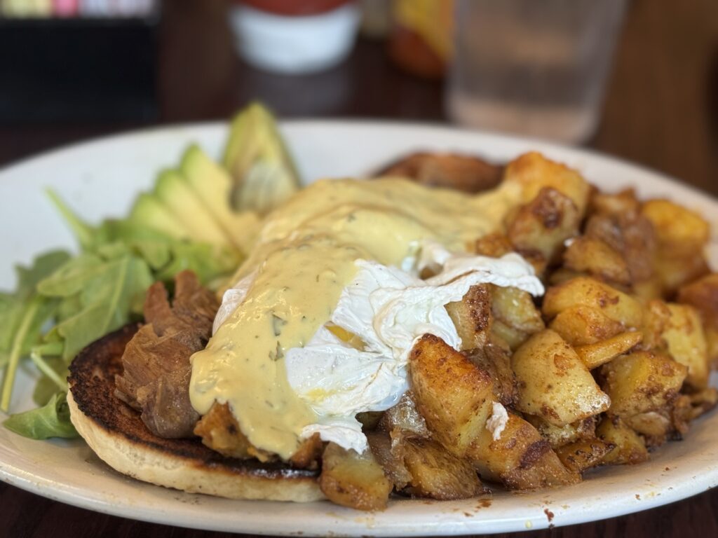 Iron Gate Cafe の朝食