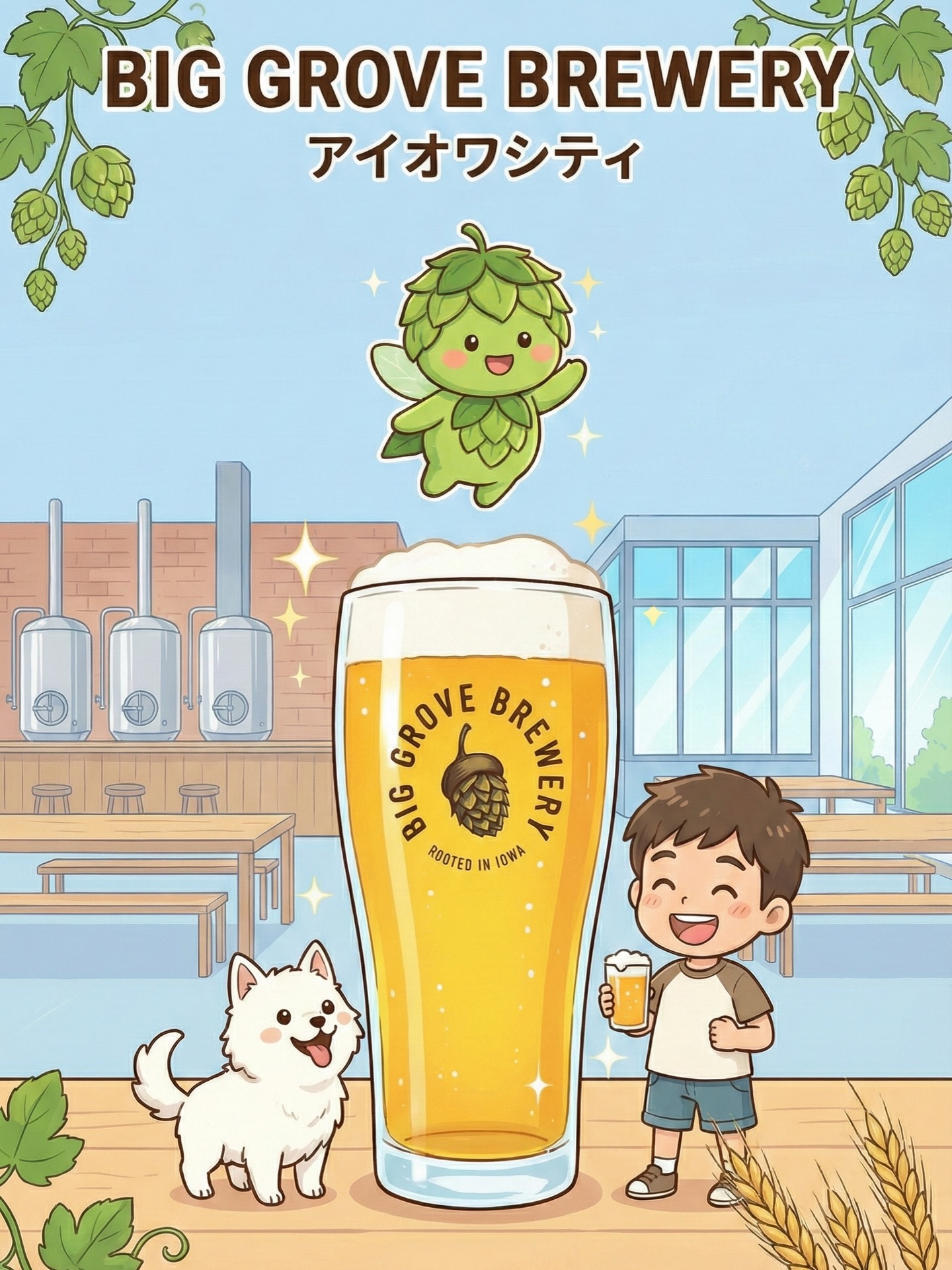 Big Grove Brewery - Instagram @lobeerve