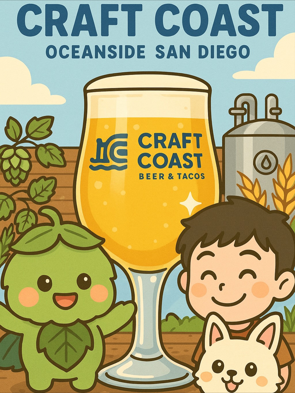 Craft Coast Beer & Brewing - Instagram @lobeerve