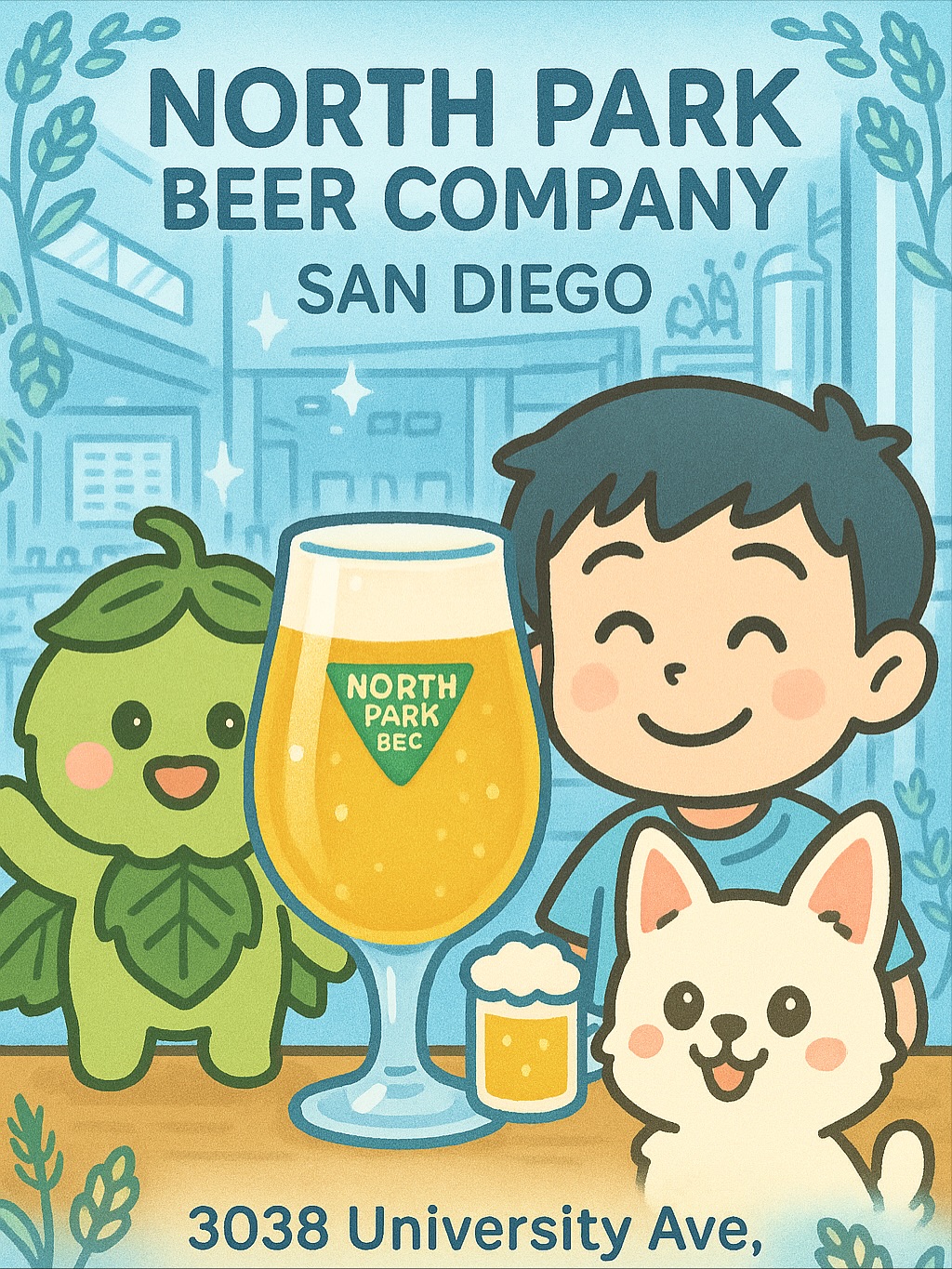 North Park Beer Co. - Instagram @lobeerve