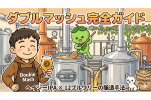 ダブルマッシュとは？ヘイジーIPA醸造の秘密を完全解説【人気12ブルワリーの手法比較】