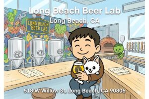 Long Beach Beer Lab（ロングビーチ, CA）完全ガイド｜医師×シェフ夫婦が創る「醸造実験室」Untappd 3.82・323種のサイエンス系ブルワリーが日本上陸