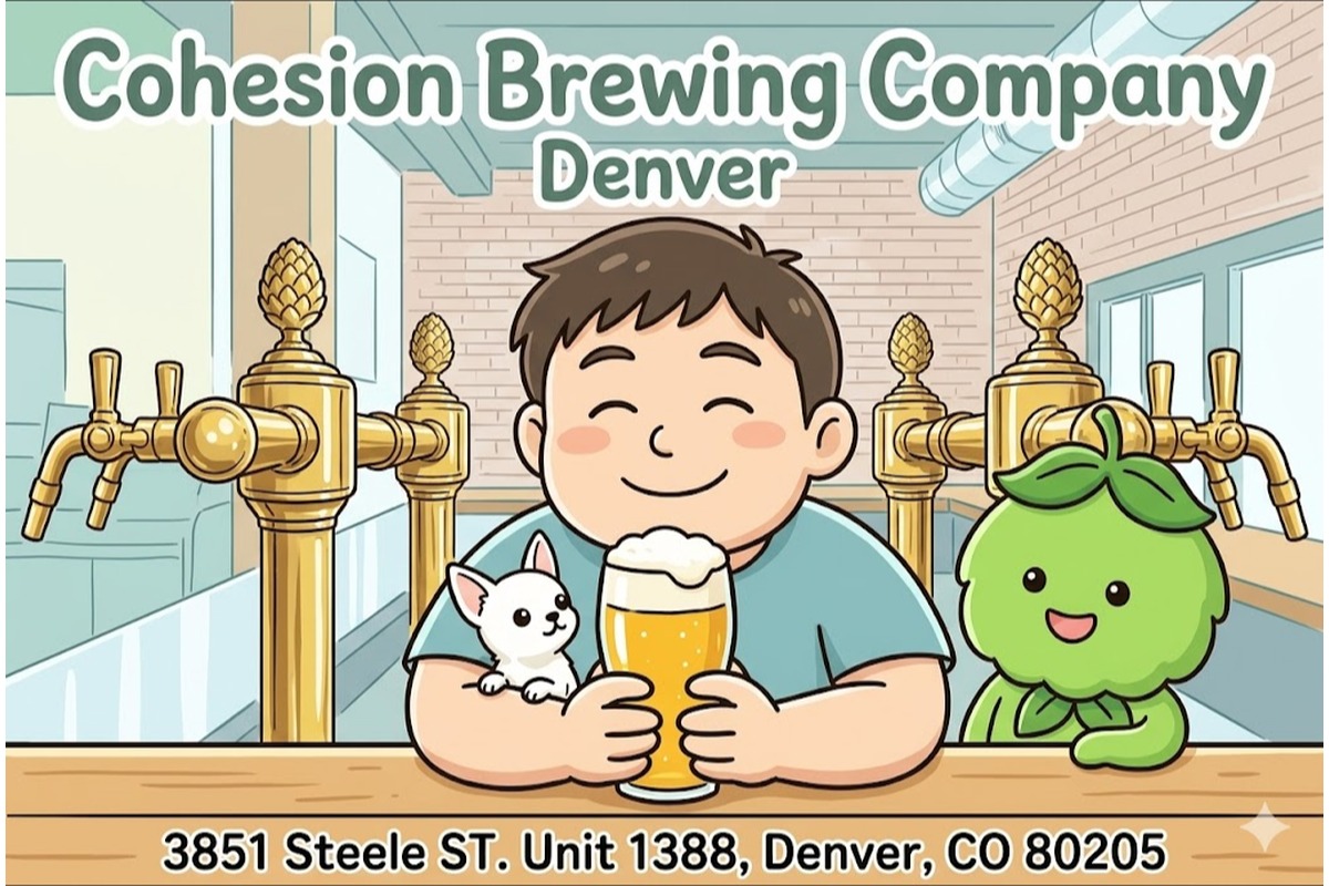 Cohesion Brewing Company Denver チェコラガー