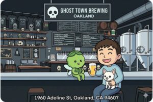 【リホブルワリーNo.263 / アメリカNo.155】Ghost Town Brewing（Oakland, CA）｜メタル魂とダンクの美学が融合するWCIPAの聖地