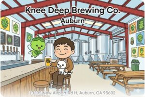 【リホブルワリーNo.257 / アメリカNo.149】Knee Deep Brewing Co.（Auburn, CA）｜Pliny打破の伝説WCIPAブルワリー