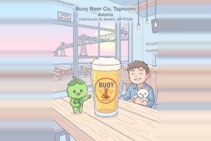 【リホブルワリーNo.274 / アメリカNo.166】Buoy Beer Co.（Astoria, OR）｜コロンビア川河口で飲む、職人技のチェコピルスナー