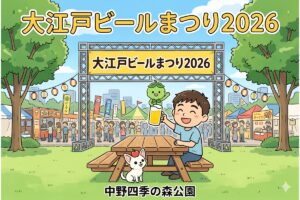大江戸ビールまつり2026【完全ガイド】開催日・場所・ブルワリー一覧