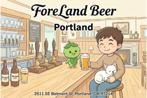 【リホブルワリーNo.280 / アメリカNo.172】ForeLand Beer – Belmont（Portland, OR）｜ポートランドで本格カスクエールとラガーを堪能するビアギーク御用達タップルーム