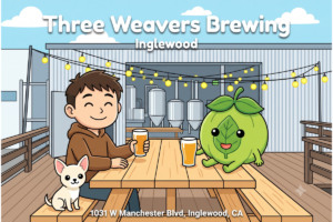 Three Weavers Brewing（イングルウッド）訪問記｜LAX近郊のWest Coast IPA