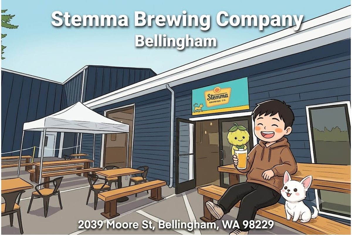 Stemma Brewing Company Bellingham アイキャッチイラスト