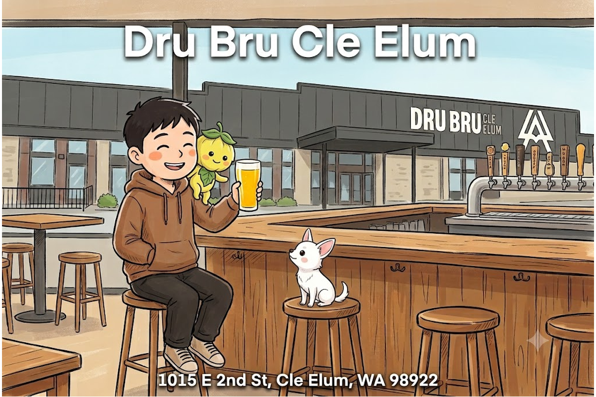 Dru Bru Cle Elum アイキャッチイラスト