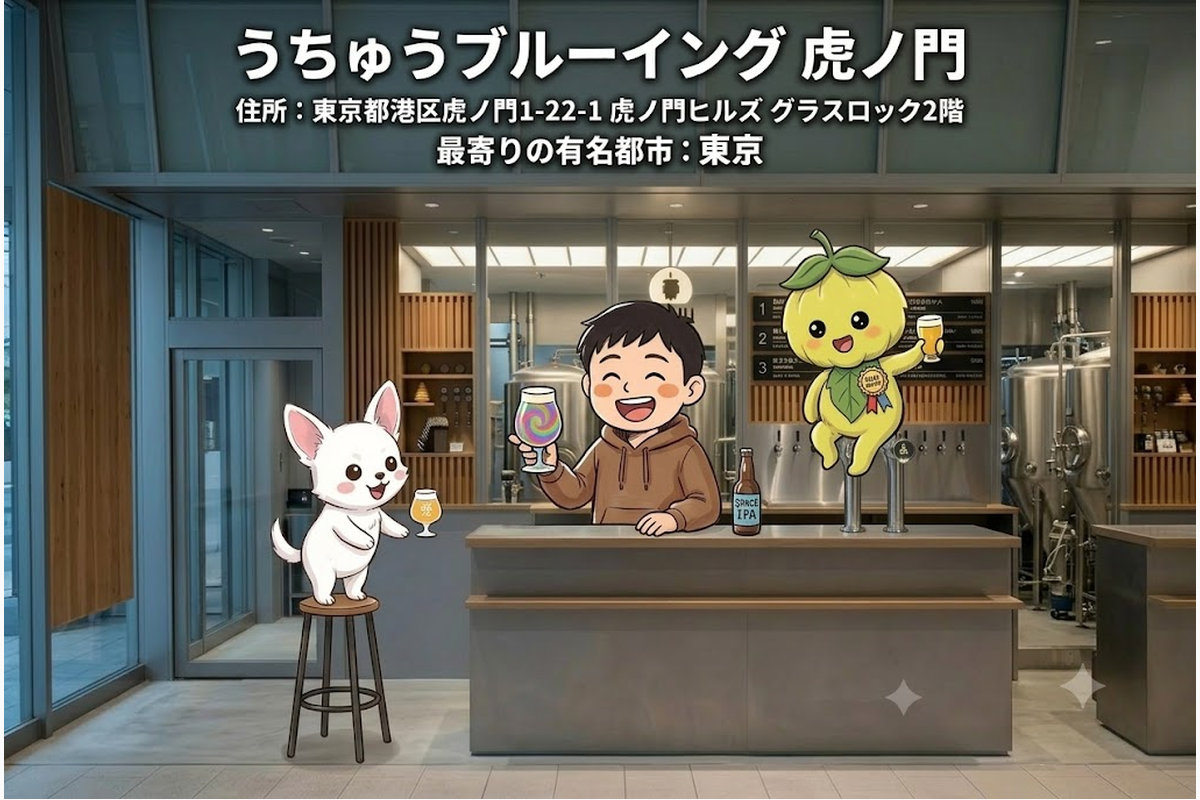 うちゅうブルーイング 虎ノ門 サムネイル